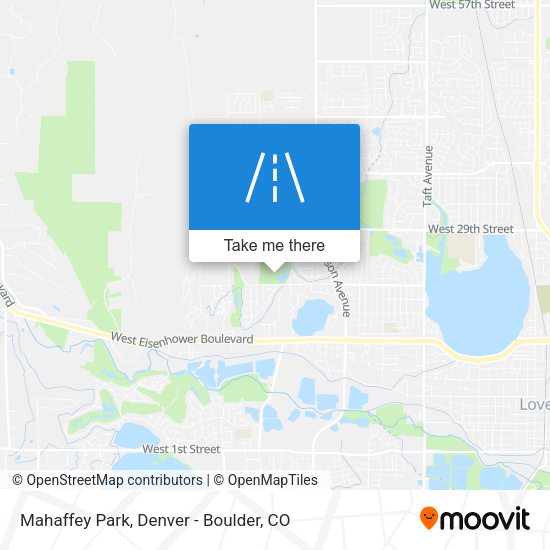 Mahaffey Park map