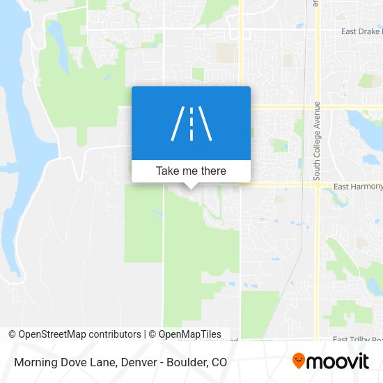 Morning Dove Lane map