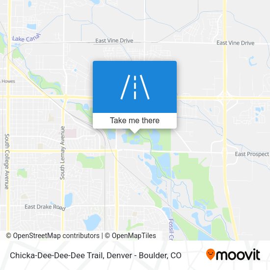 Chicka-Dee-Dee-Dee Trail map