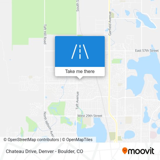 Mapa de Chateau Drive