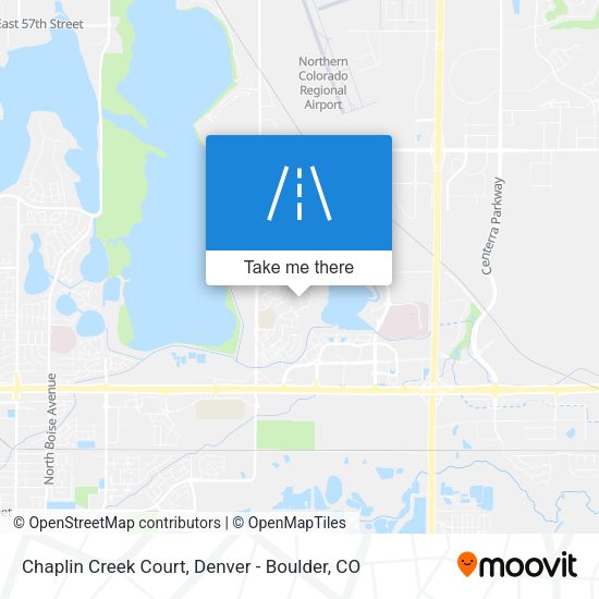 Chaplin Creek Court map