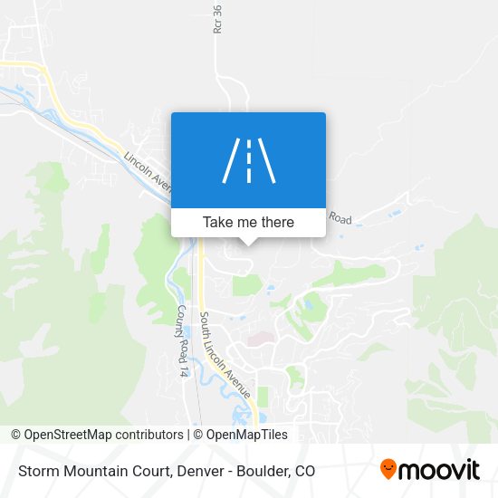Storm Mountain Court map