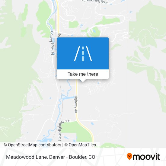 Meadowood Lane map