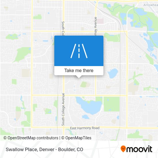 Swallow Place map