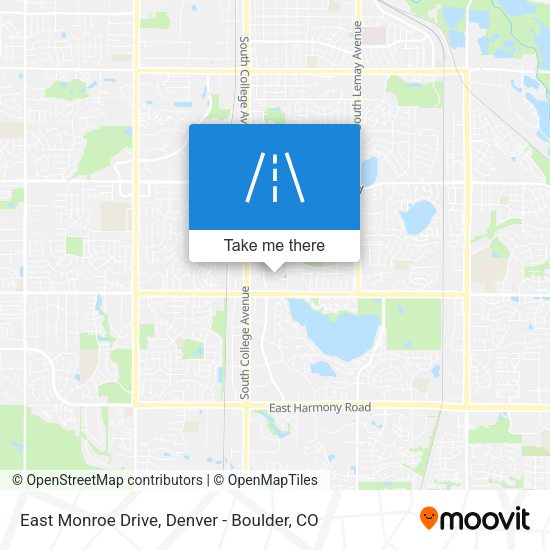 Mapa de East Monroe Drive