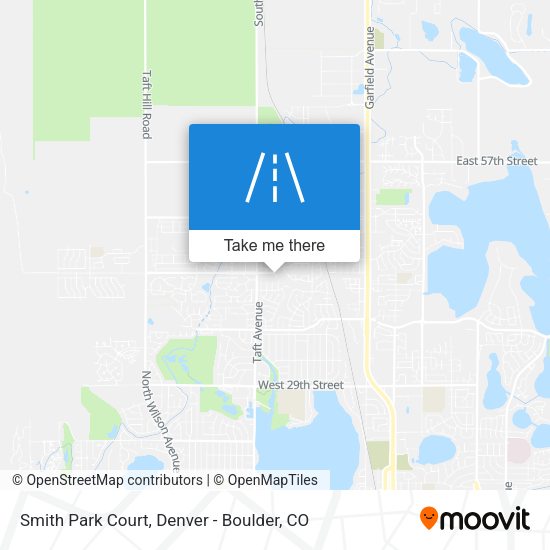 Mapa de Smith Park Court