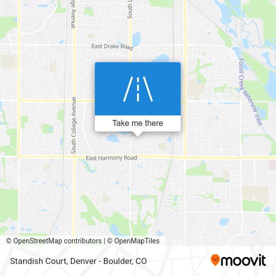 Standish Court map