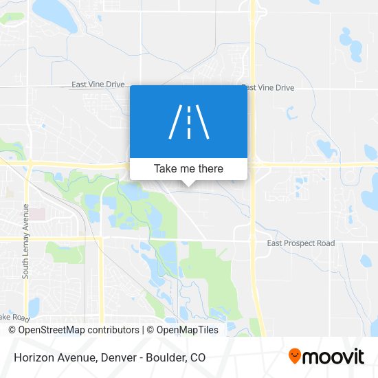 Mapa de Horizon Avenue