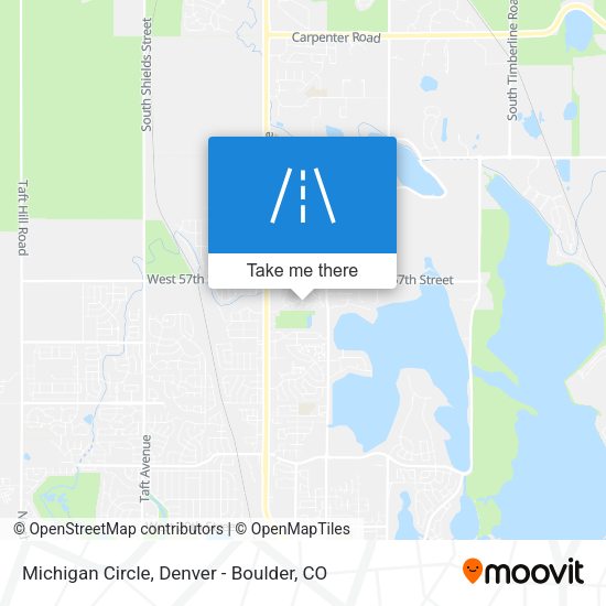 Michigan Circle map