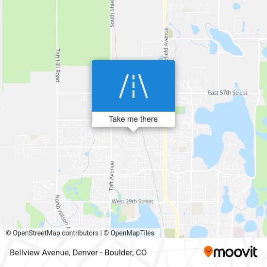 Mapa de Bellview Avenue