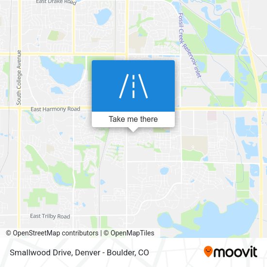Mapa de Smallwood Drive