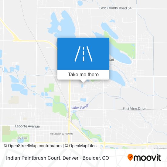 Indian Paintbrush Court map