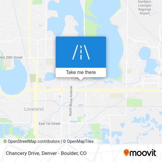 Chancery Drive map