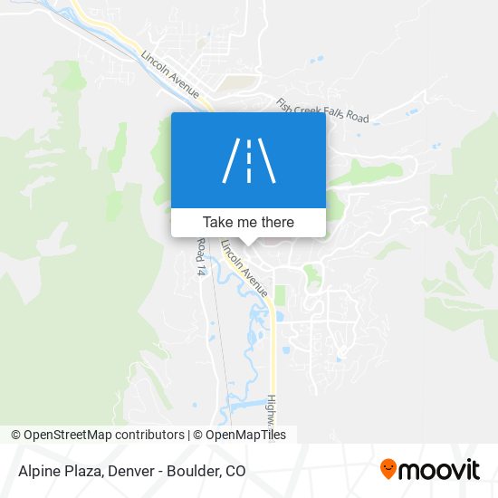 Alpine Plaza map