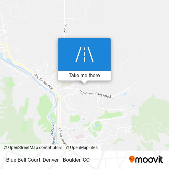 Blue Bell Court map