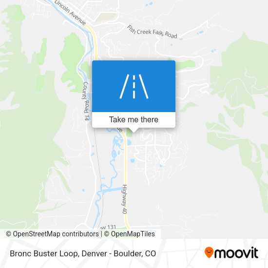 Mapa de Bronc Buster Loop