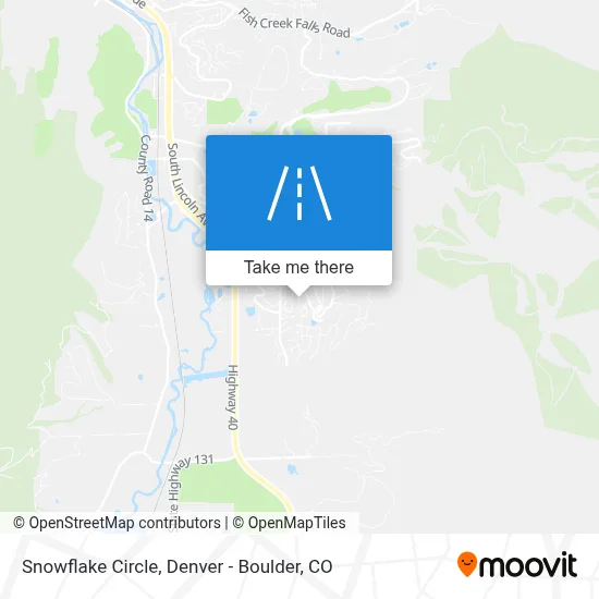 Snowflake Circle map