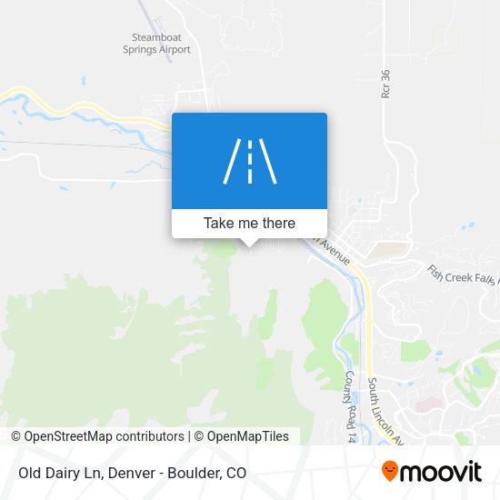 Old Dairy Ln map
