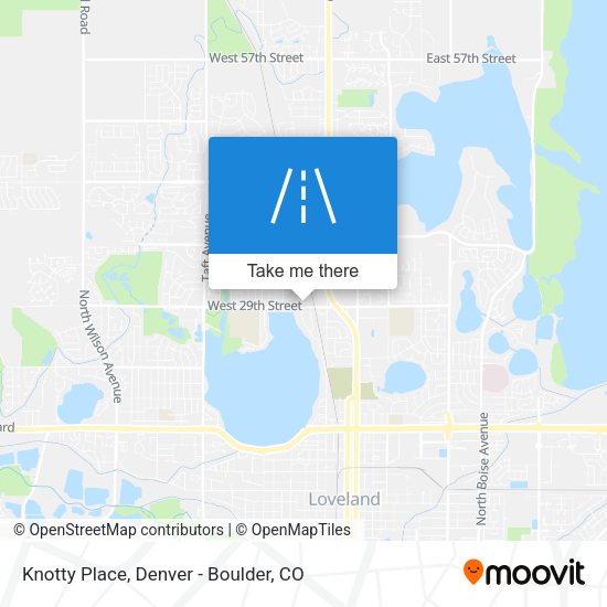 Mapa de Knotty Place