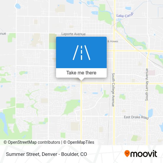 Summer Street map