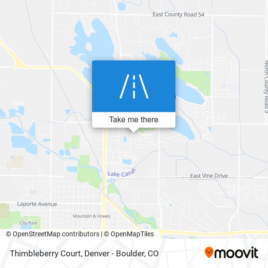 Thimbleberry Court map