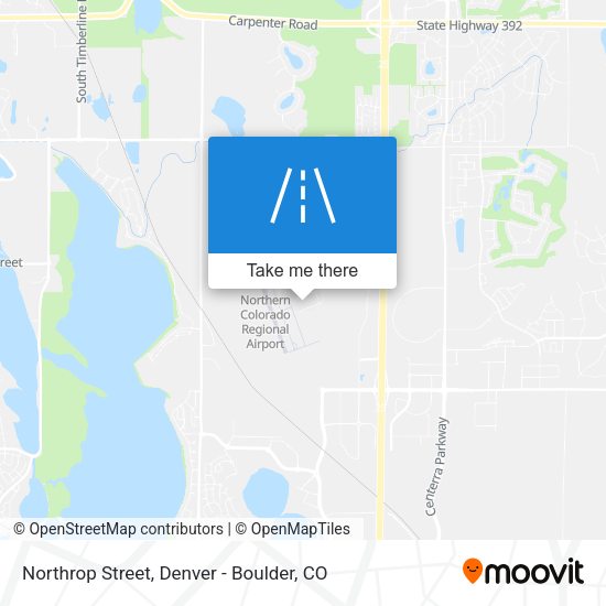 Northrop Street map