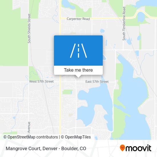 Mangrove Court map