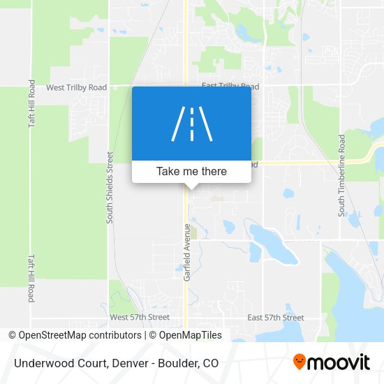 Underwood Court map