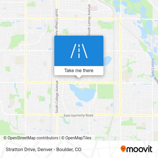 Stratton Drive map