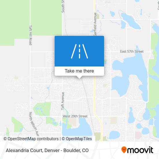 Alexandria Court map