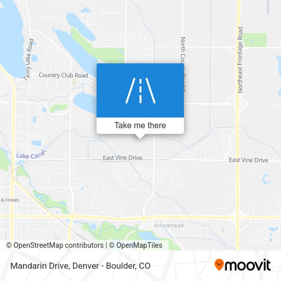Mandarin Drive map