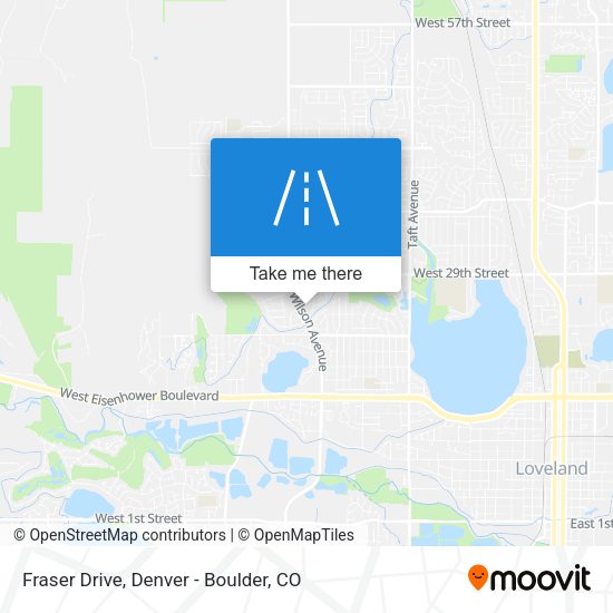 Fraser Drive map