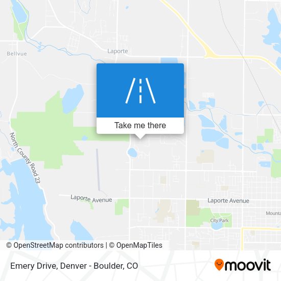 Mapa de Emery Drive