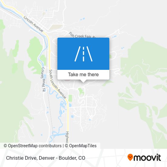 Christie Drive map