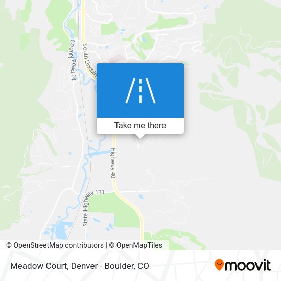 Meadow Court map