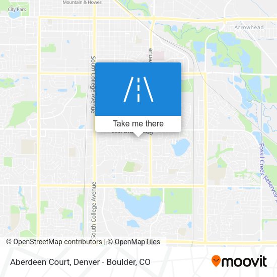 Aberdeen Court map