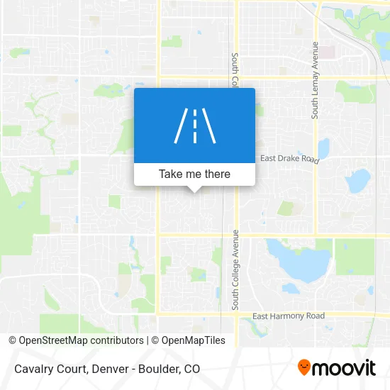 Cavalry Court map