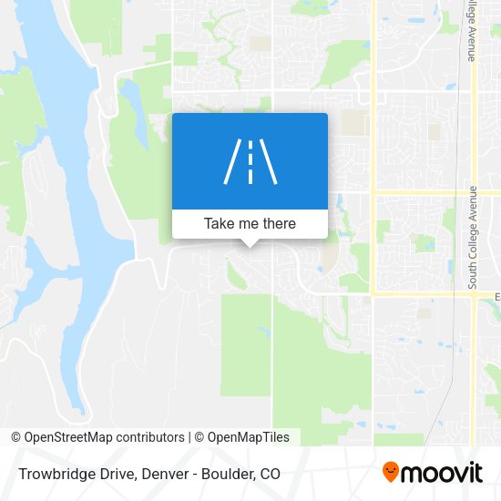 Mapa de Trowbridge Drive