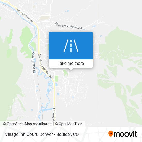 Mapa de Village Inn Court