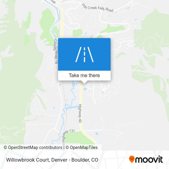 Willowbrook Court map