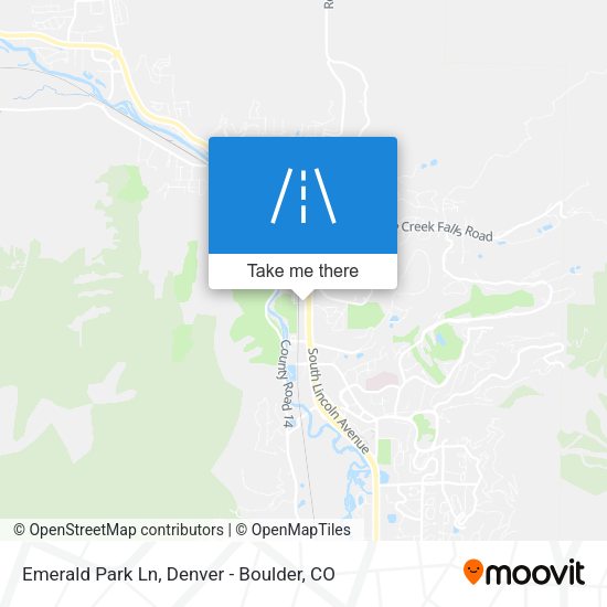 Mapa de Emerald Park Ln