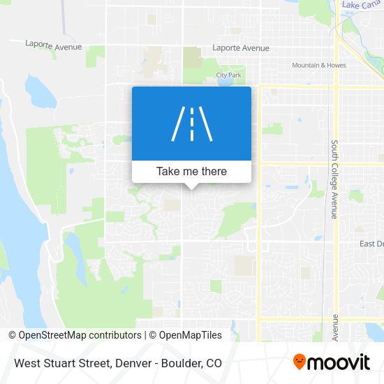 West Stuart Street map
