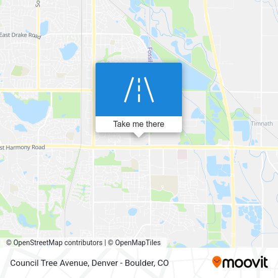 Mapa de Council Tree Avenue