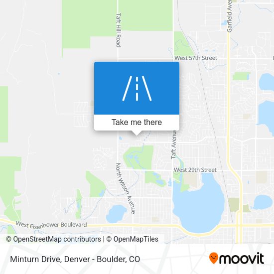 Minturn Drive map