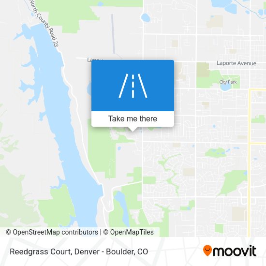 Reedgrass Court map
