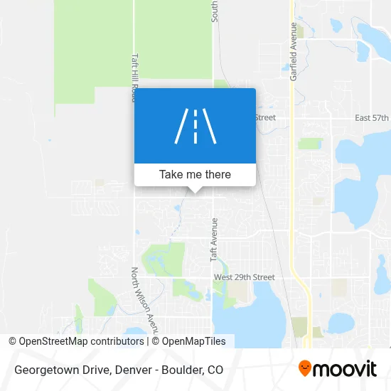 Georgetown Drive map