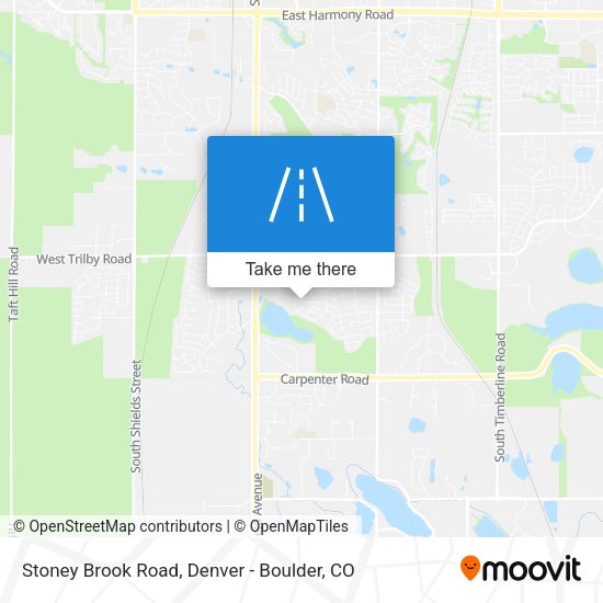 Stoney Brook Road map
