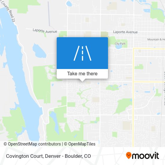 Mapa de Covington Court