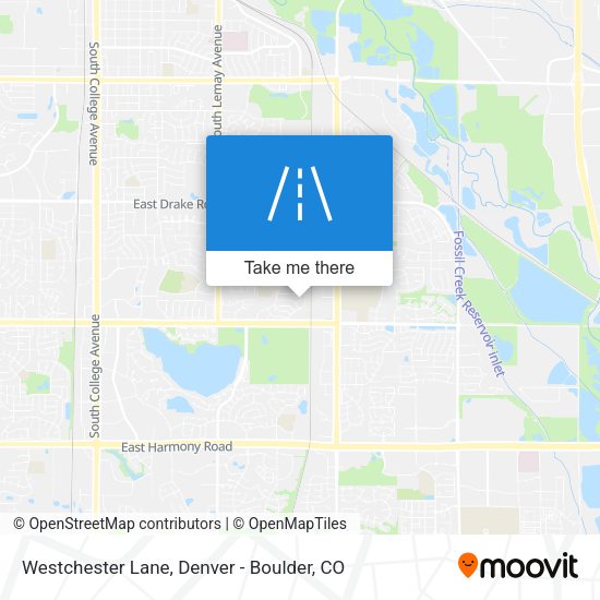 Mapa de Westchester Lane