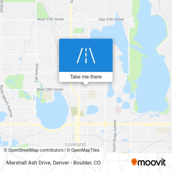 Marshall Ash Drive map